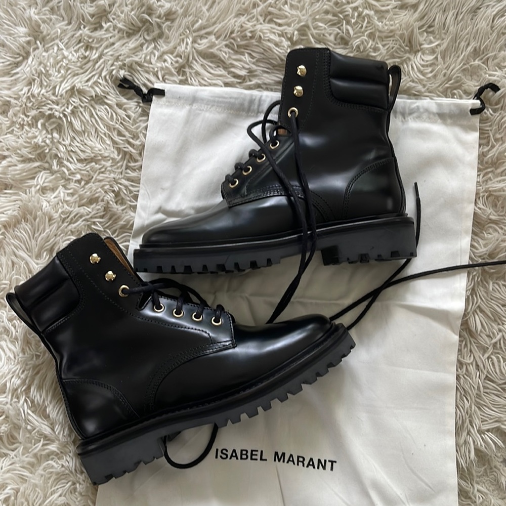 Isabel Marant Campa Combat Boot - Picture 2 of 10